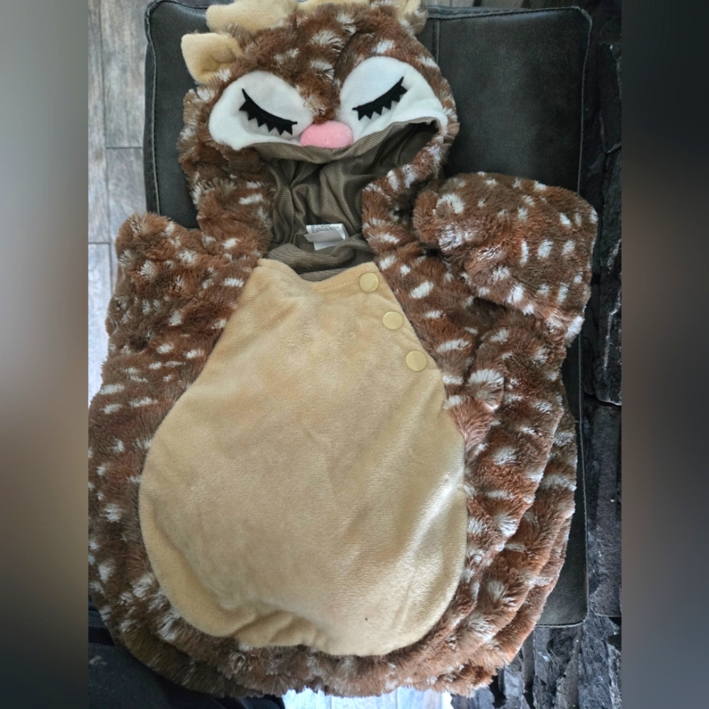 Baby fawn Halloween costume size S 6-9m
